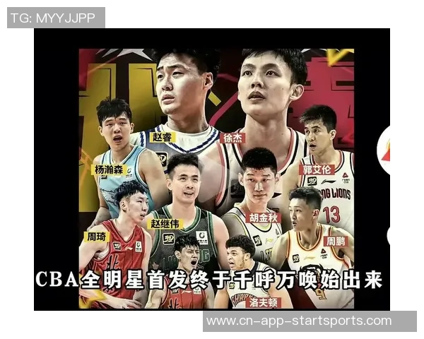 CBA全明星赛首周票选结果揭晓徐杰赵睿分别成为南北区票王